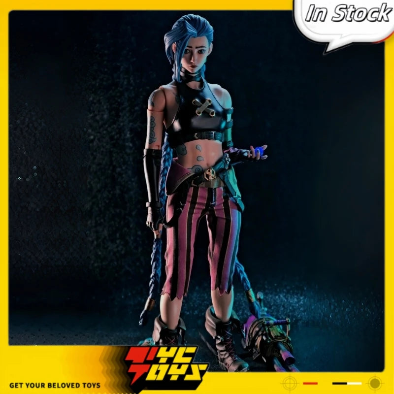 TYCTOYS In Stock Original Onetoys Boom Girl Arcane Jinx 1/6 Scale Action Figure Deluxe Edition OT021 12inch Full Set Model Toys