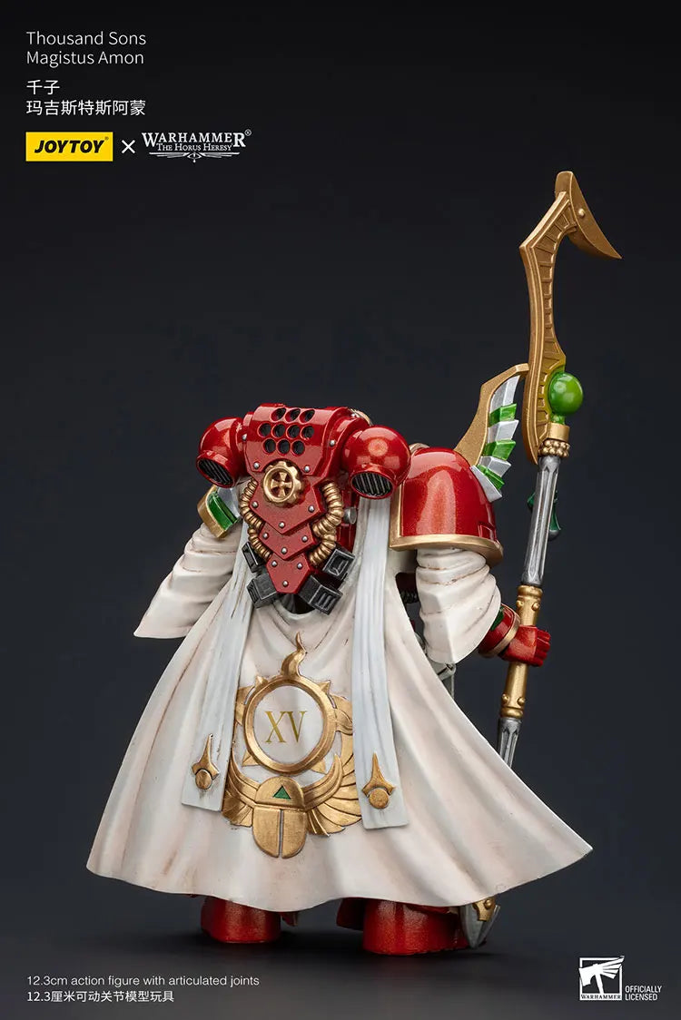 JOYTOY Warhammer "The Horus Heresy" Thousand Sons Magistus Amon Actionfiguren Dekoration Geschenk Original Kollektion Puppenspielzeug