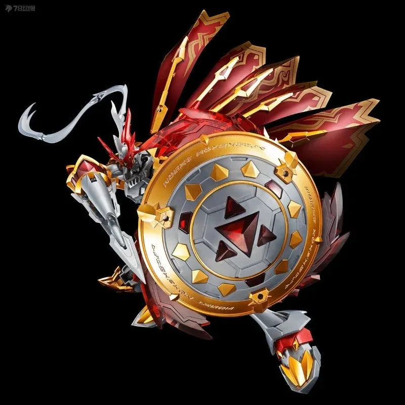 BANDAI Original Figure-rise Standard Amplified Digimon Dukemon Gallantmon Special Coating Collectible Assembly Model Kit