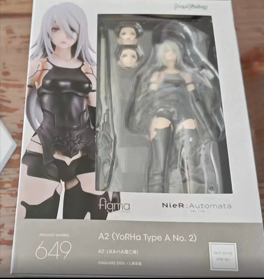 In Stock Max Factory figma 649 NieR:Automata Ver1.1a A2 YoRHa Type A No.2 Articulated Figure, Collectible Toy Gift