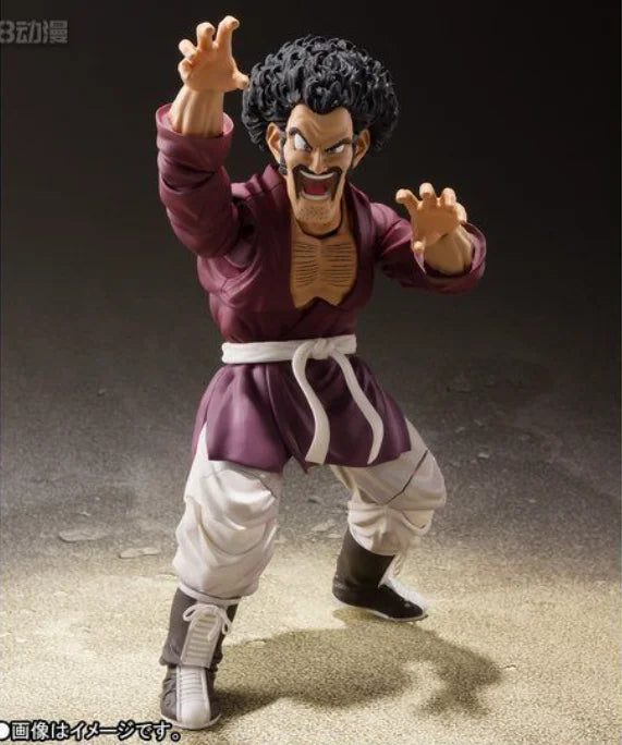 Original BANDAI S.H. Figuarts Mister Satan Dragon Ball Z in Stock Anime Collection Action Figures Model Toys