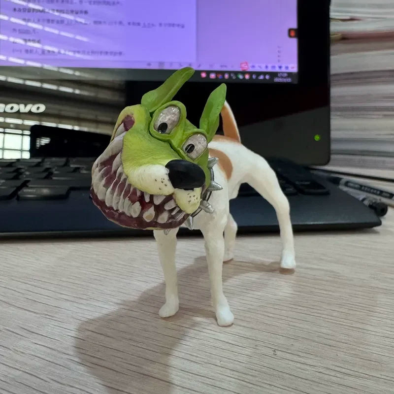 die Maske Hund Anime Actionfigur 7cm Modell Statue Desktop Dekor Ornamente Ideales Weihnachtsgeschenk für Kinder Sammlerspielzeug