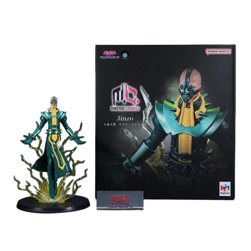 JINZO Duel Monsters BANDAI Megahouse Collection Desktop Ornament Holiday Gifts Action Figure Model Toys