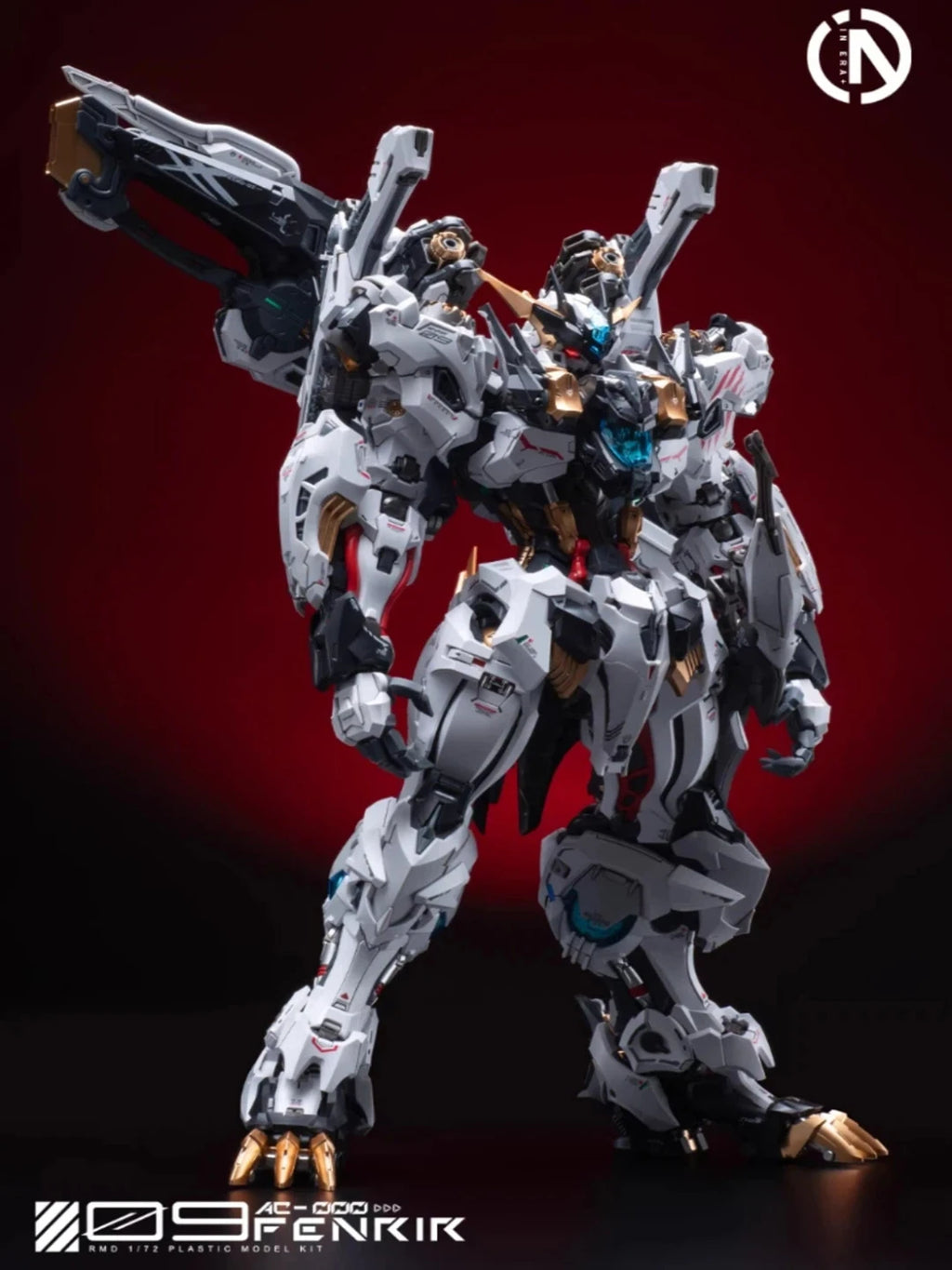 New-Hot In Era+ Rmd 1/72 Fenrir Infinite Dimensions Wolf King Barbatos Alloy Skeleton Assembly Plastic Model Kit Toy Xmas Gift