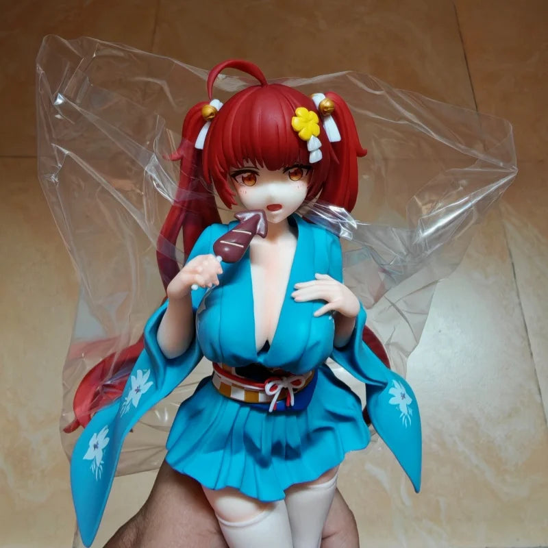 New Genuine In Stock Da Manjiang 1/7 Blue Route Micro Speed Forward Honolulu Yukata Ver. Handmade Amine Figures