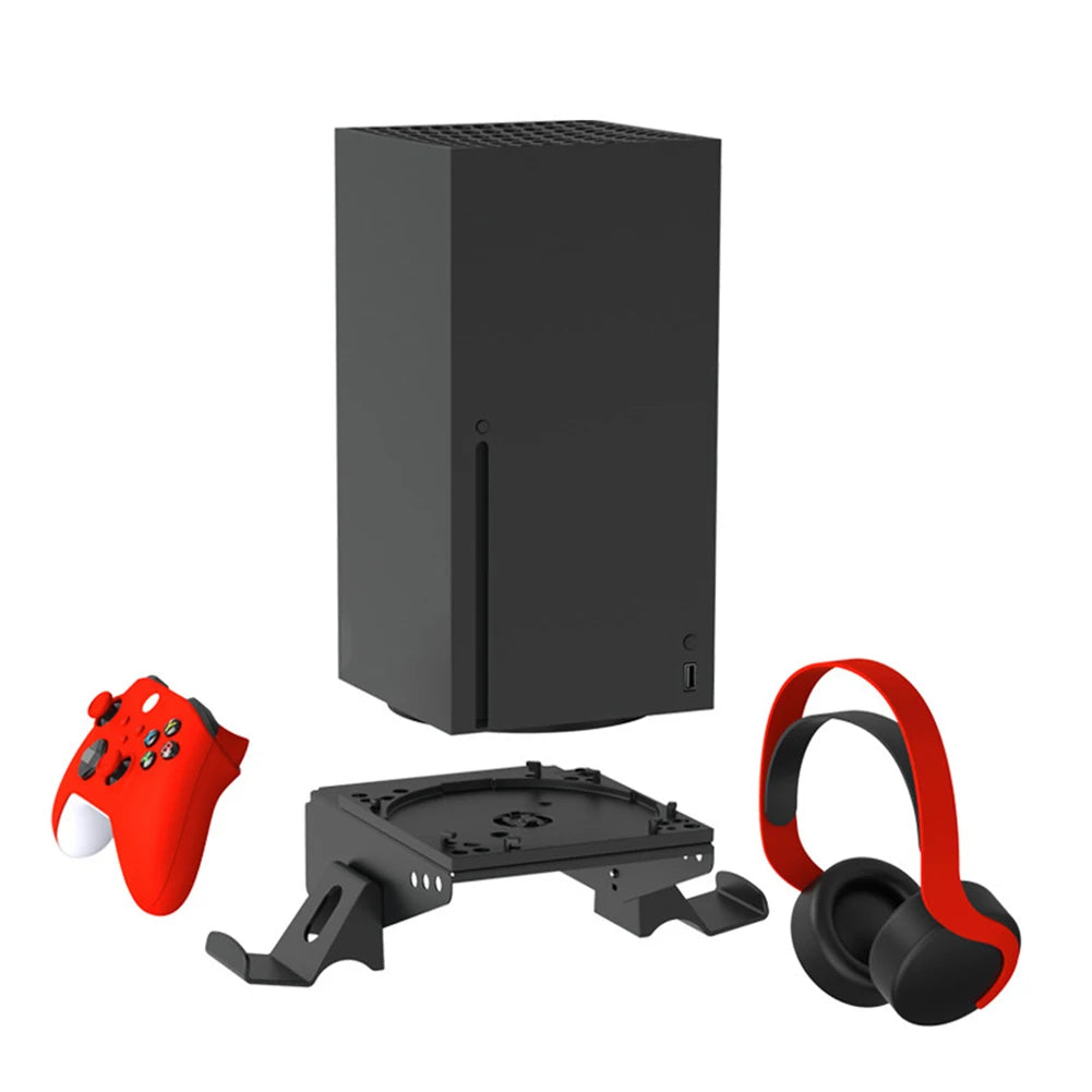 Drehbare Halterung für Gamecontroller, wandmontiertes Gaming-Headset-Rack, platzsparend, Sturzprävention, abnehmbar für Xbox Series X