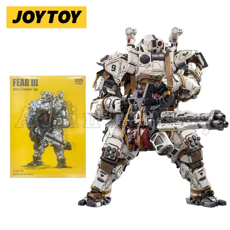 JOYTOY 1/18 Action Figure Mecha 09th Legion-Fear III Heavy Firepower Type Collection Model Toy For Gift