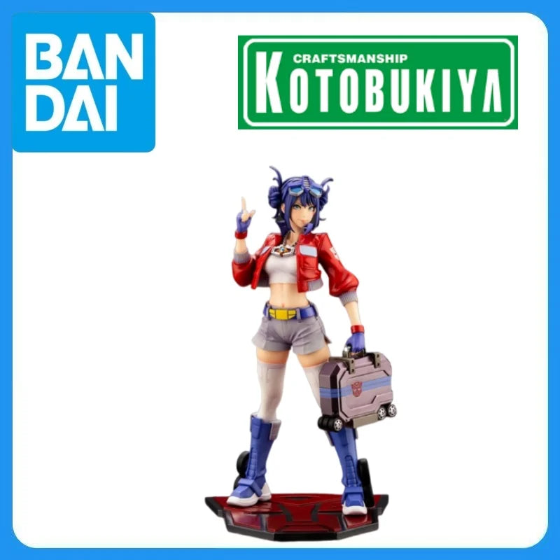 In Stock Genuine Kotobukiya Transformers Convoy Bishoujo Statue 1/7 Anime Figure Garage Kit Anime Cartoon Model Decoration
