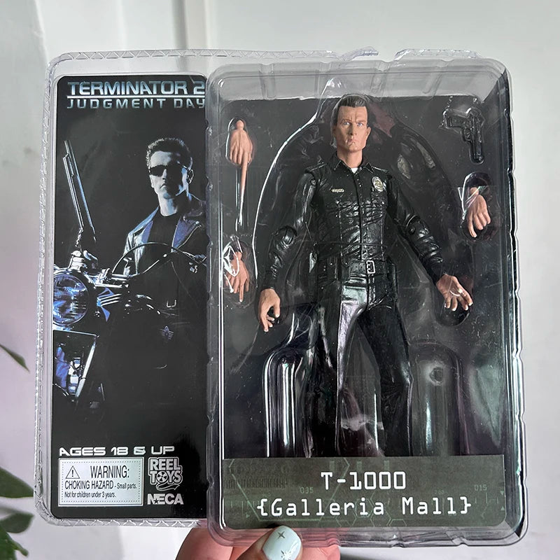 NECA The Terminator T-800 T-1000 Endoskeleton PVC Action Figure Collectible Model Toy 7 Types 18cm