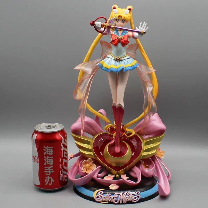 35cm Moon Anime  Figure Tsukino Usagi  Action Figurine Pvc Statue Model Collection Decor Toys kids Christmas Gifts