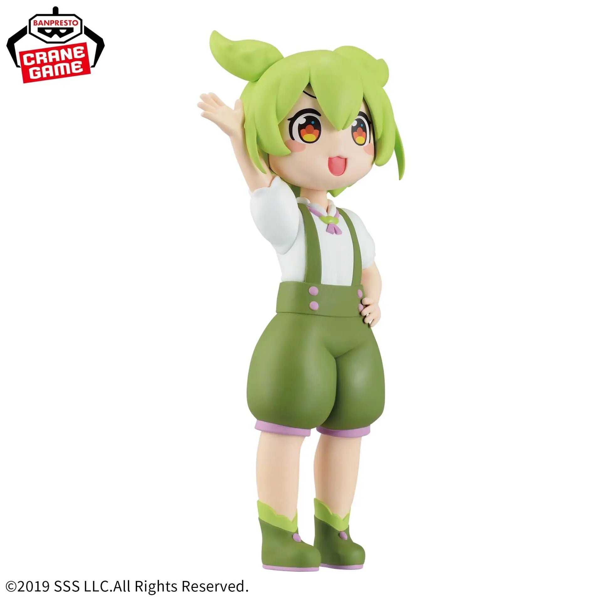 Original BANDAI Tohoku Zunko Project Zundamon Sakamoto Ahiru ver Action Figure Toys PVC Model Kwaii Q Ver. Doll Genuine