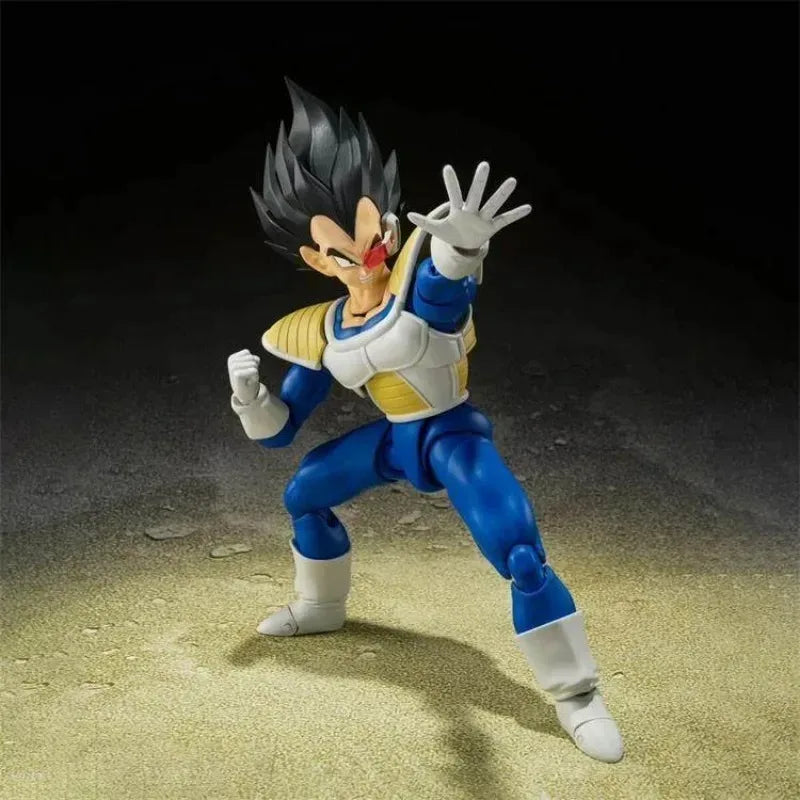 In Stock Bandai SHF Dragon Ball Z Vegeta 24000 Battle Power Anime Action Figure Model Doll Toys Hobby Collectible
