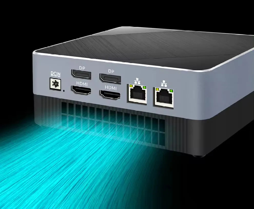 Mini-PC-Computer Gaming Intel Core i3 115G4 i5 1340P 1335U CPU NUC Büro DDR4 NVMe Gaming Mini-Computer HDMI VGA Vier Display 