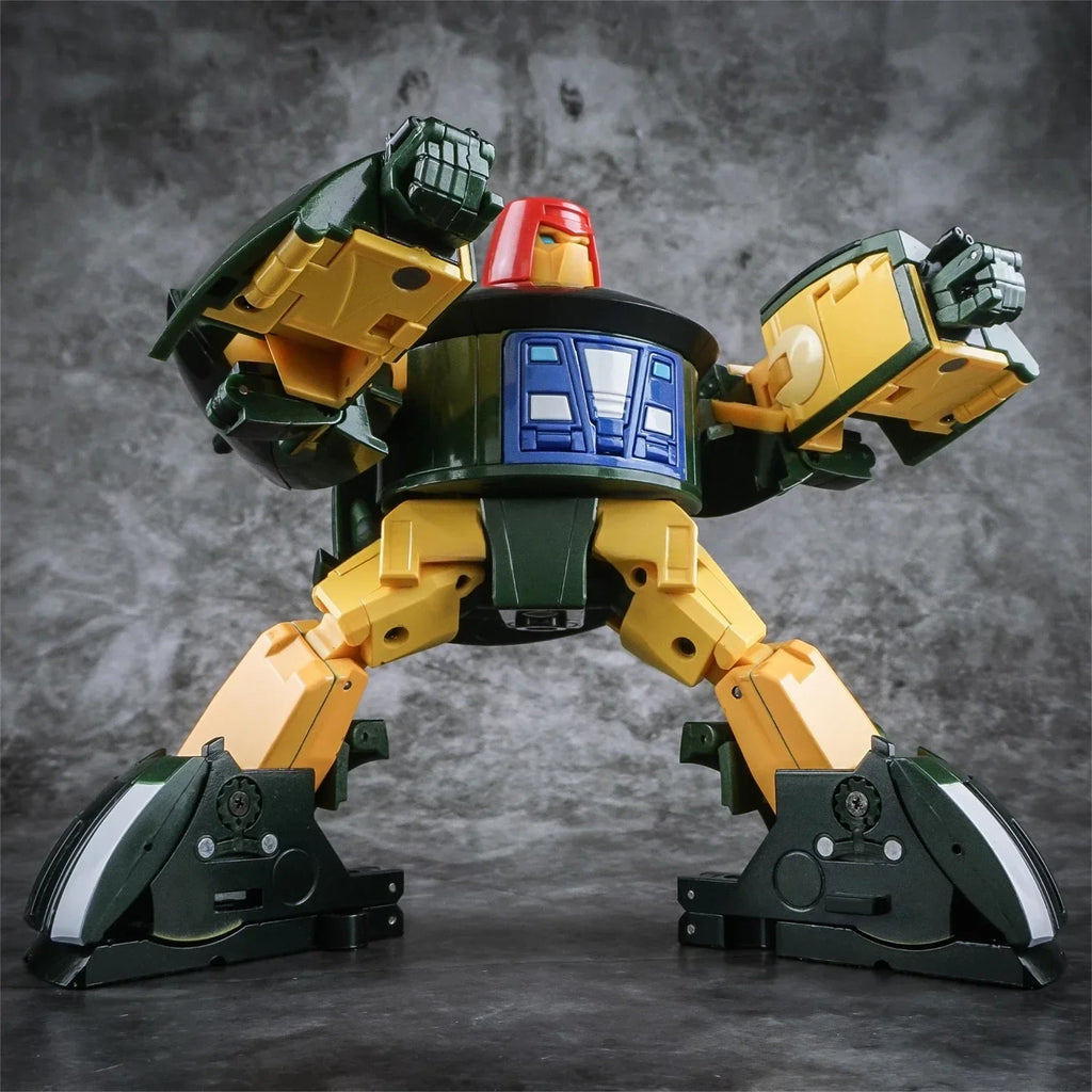 New in Stock X-Transbot Transforming Assemble Toys MM-9 + MM9 + Cosmic Green Metallic G1 Action Figure Robot Toy with Box