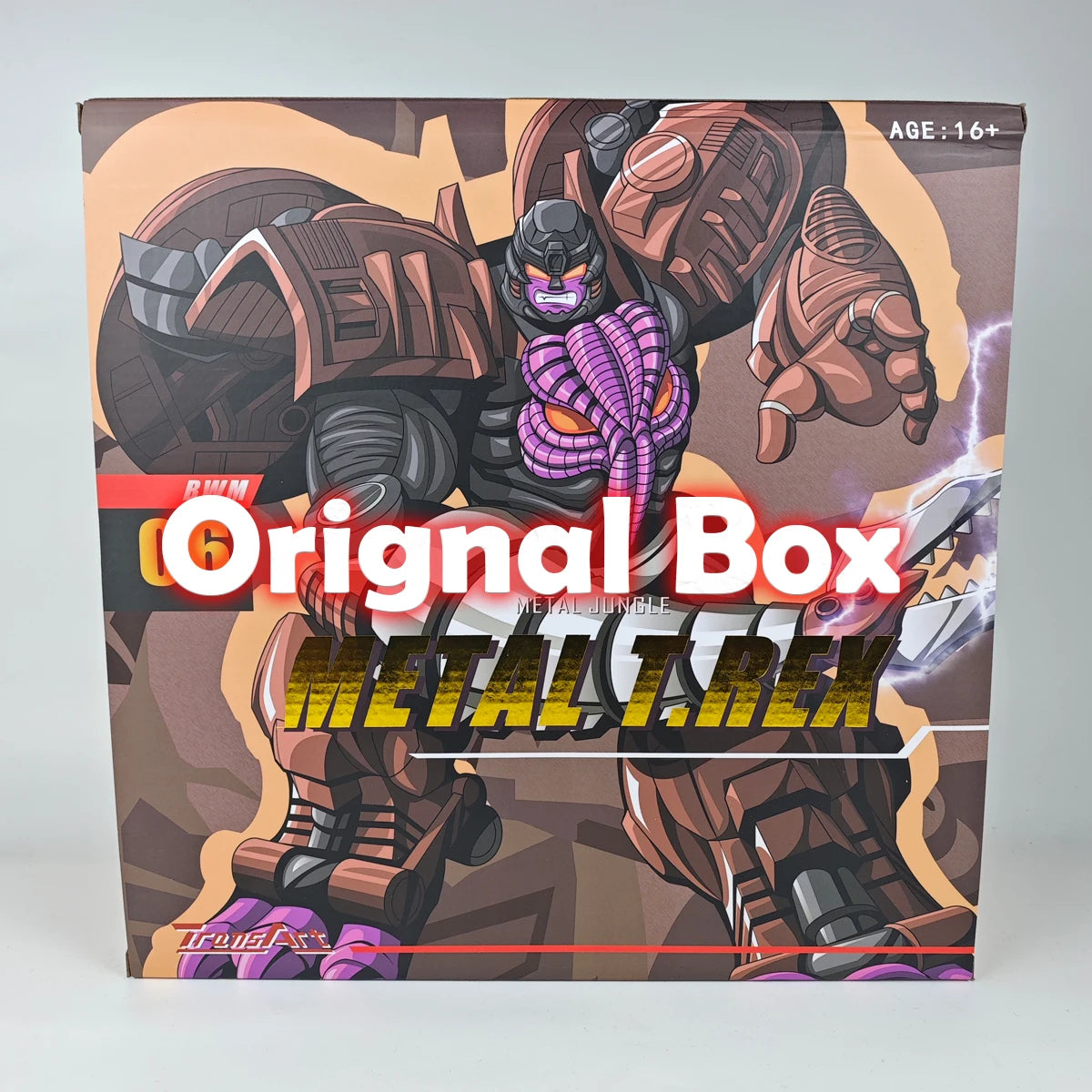 TransArt Toys Transformation Beast Wars TA BWM-06 BWM06 Metal T-Rex MP Scale Action Figures Toy Collection