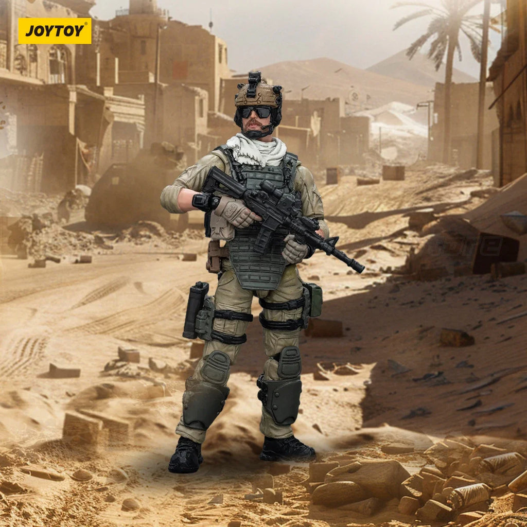 【MT】JOYTOY US Army Delta Commando Tornado Armored Vehicle Military Model 1/18 Action Figure Toy