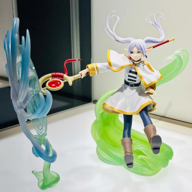 In Stock Genuine New 25cm Sega Figurizmα Frieren Beyond Journey's End Bud Magic Queen Ver Action Figurine Gift