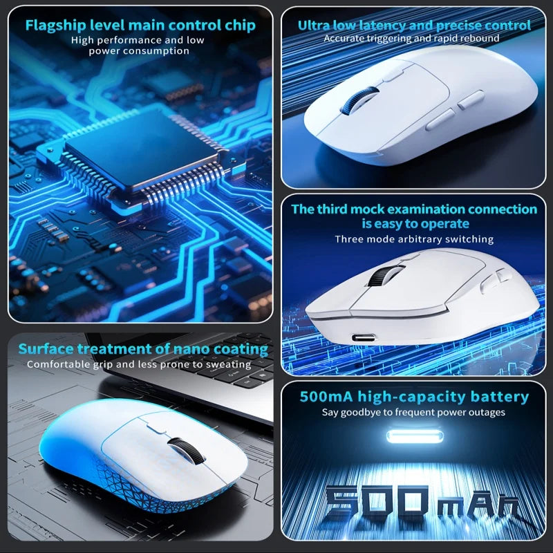 Xiaomi Drahtlose Maus Bluetooth 2,4G Drei-Modus Wiederaufladbare Ergonomische Büro Gaming Tragbare Mäuse Für iPad PC Laptop TV Maus