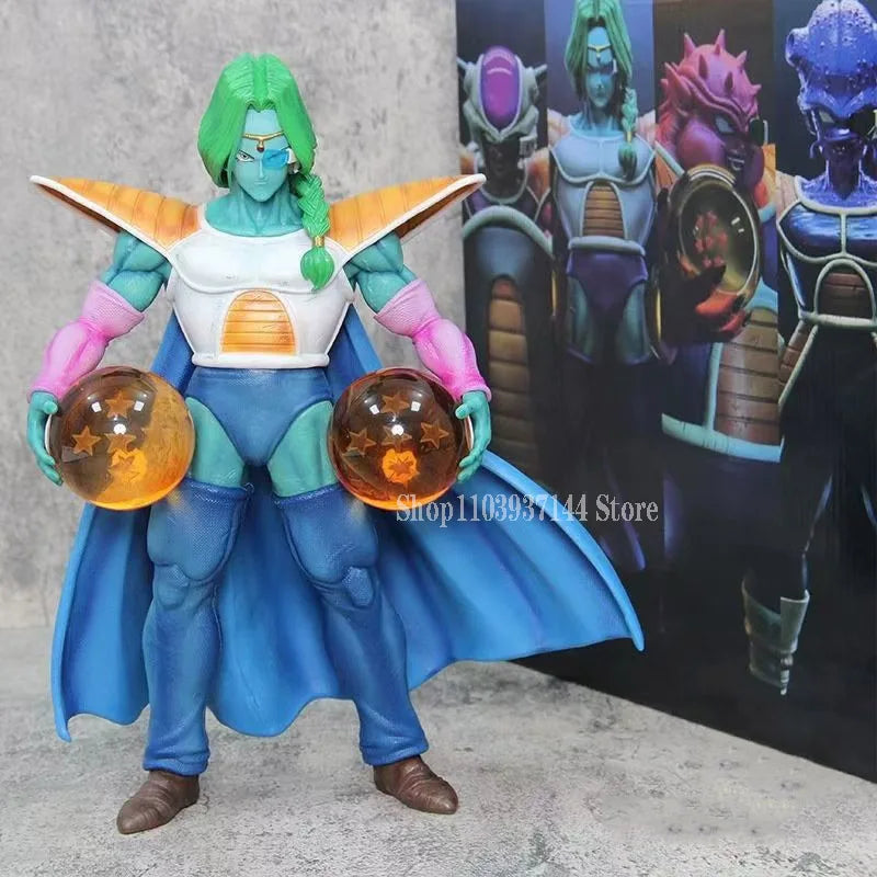 33cm Army Zarbon Figures EX Kyoufu Toys Dragon Ball Figurine Anime Force Zarbon Action Figure Decoration PVC Collection Statue