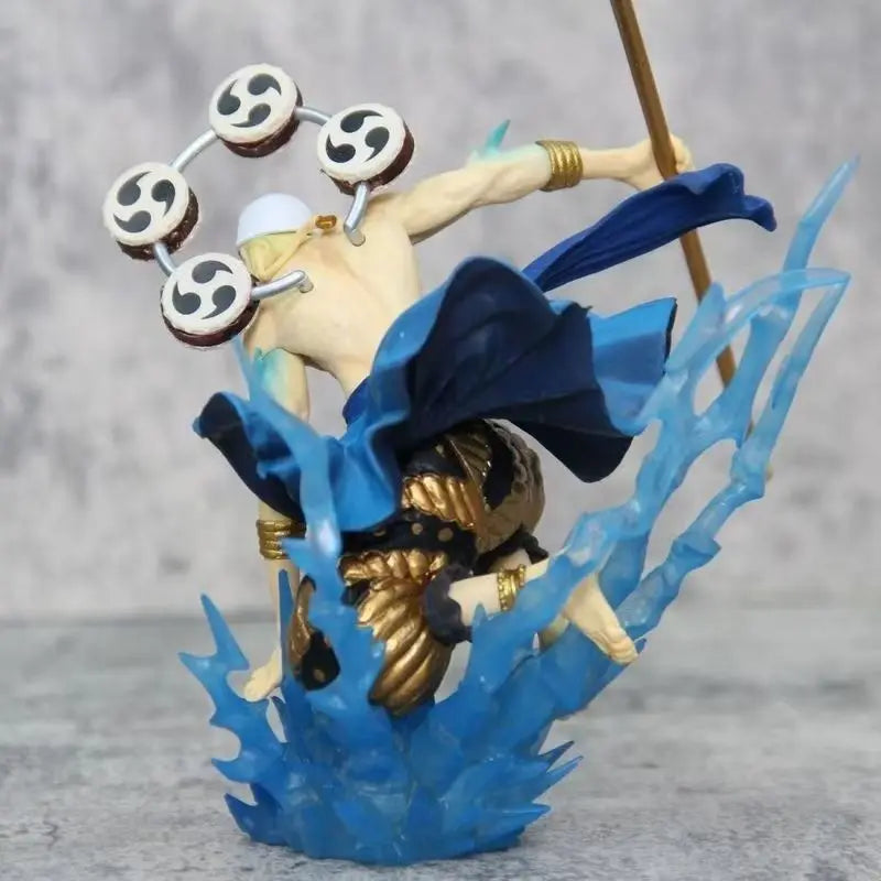 Anime One Piece Enel Duel Memory Enel Sammeln Actionfigur PVC Modell Kinder Geburtstag Desktop Dekoration Spielzeug Geschenk