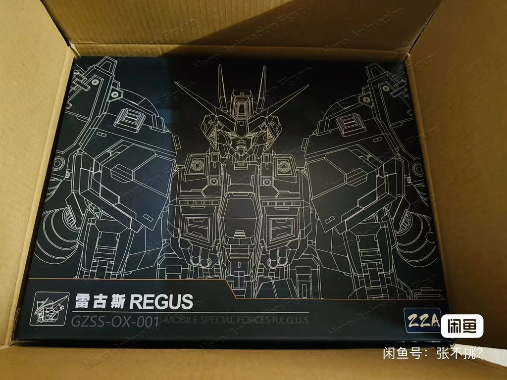 2026 ZZA Model Regus 1/100 Gzss-Ox01  Assembly Model Kits Plastic skeleton Anime Action Figure Robot Plastic Models Gifts Toys
