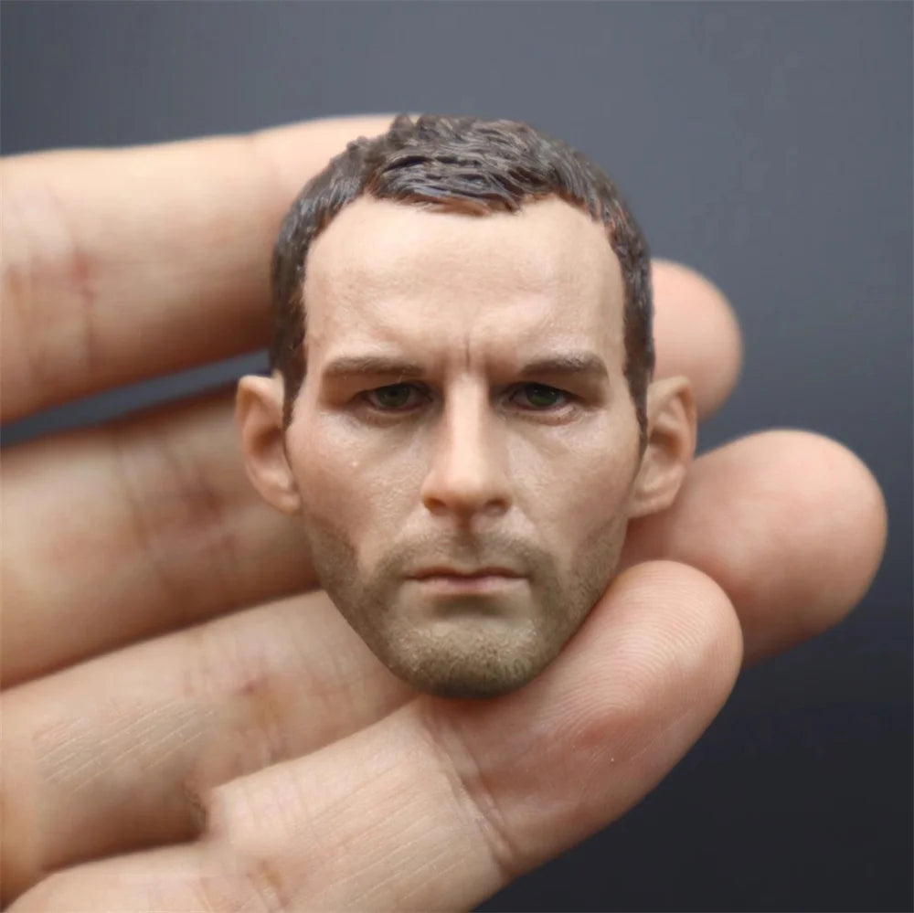 1/6 Dean Winchester Jensen Male Ackles Head Sculpt Model Movie Figure for 12" Action Figure Body Doll