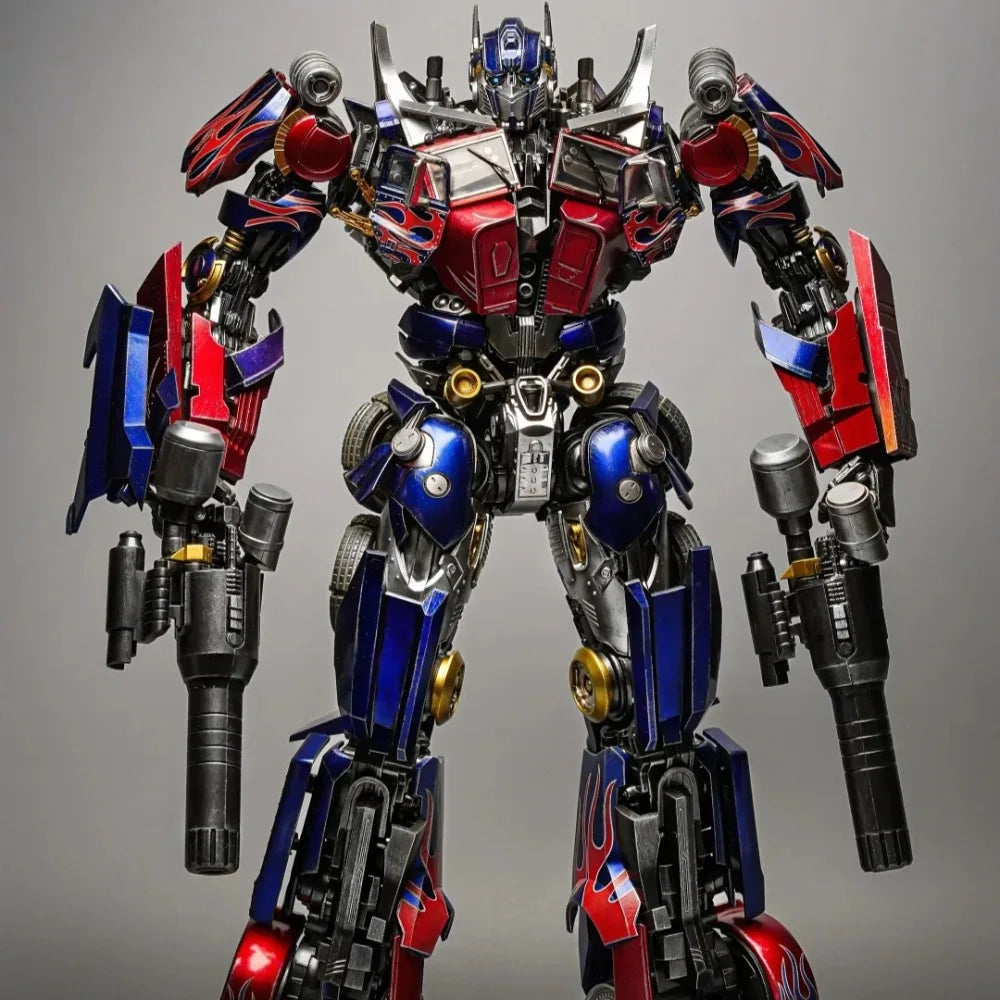 Threezero Transformers Action Figure DLX Optimus Primal Revenge of The Fallen Anime Figurine Joint Movable Model Collection Toy
