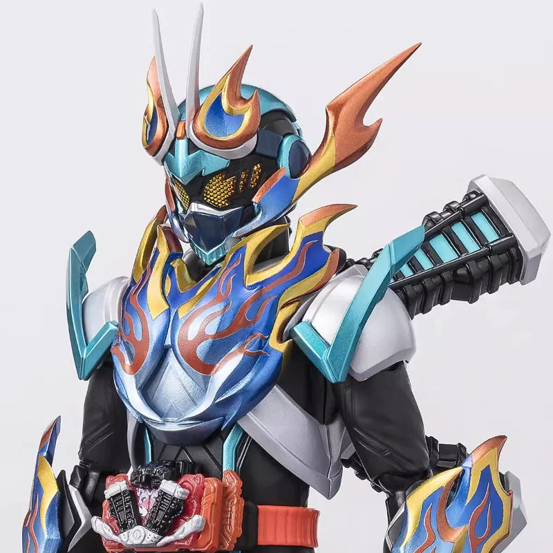 In Stock Bandai Kamen Rider Gotchard Steamhopper Action Figure Anime Collectible Model Toy