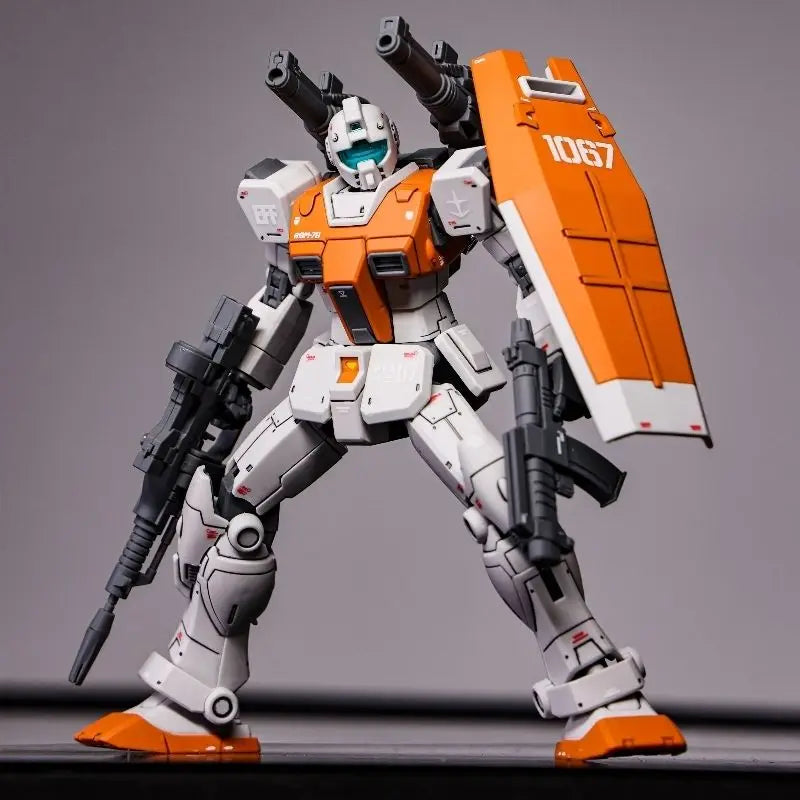 GTO Morocco GM RGM-79  HG 1/144 Repair Double Cannon Advanced Version Assemble The Model Action Figures Decorative Toy Gift
