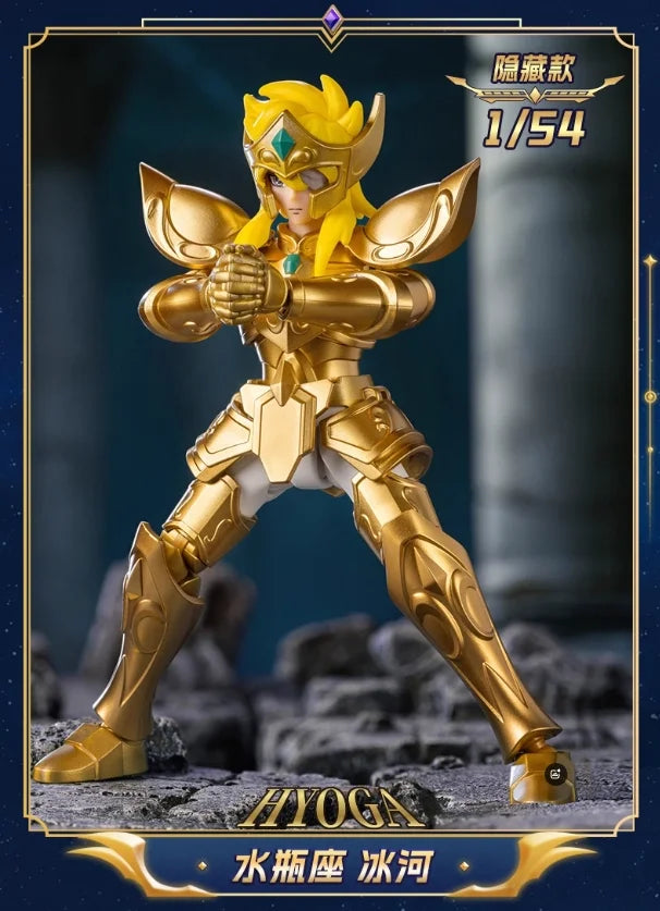 Blokees Saint Seiya Galaxy Version 2 Action Figures Camus Hoyoga Dohko Milo Shiryu Pegasus Nachi Anime Figurines Toys Kids Gifts