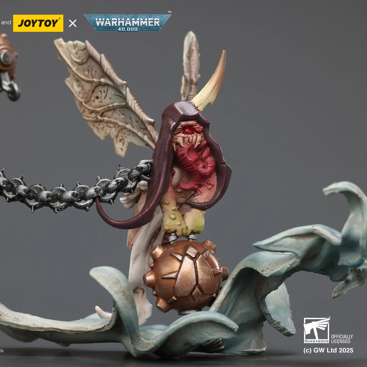 JOYTOY Warhammer 40K Mortarion Action Figure 1/18 Daemon Primarch Of Nurgle Anime Figure Articulated Joints Collection Model Toy