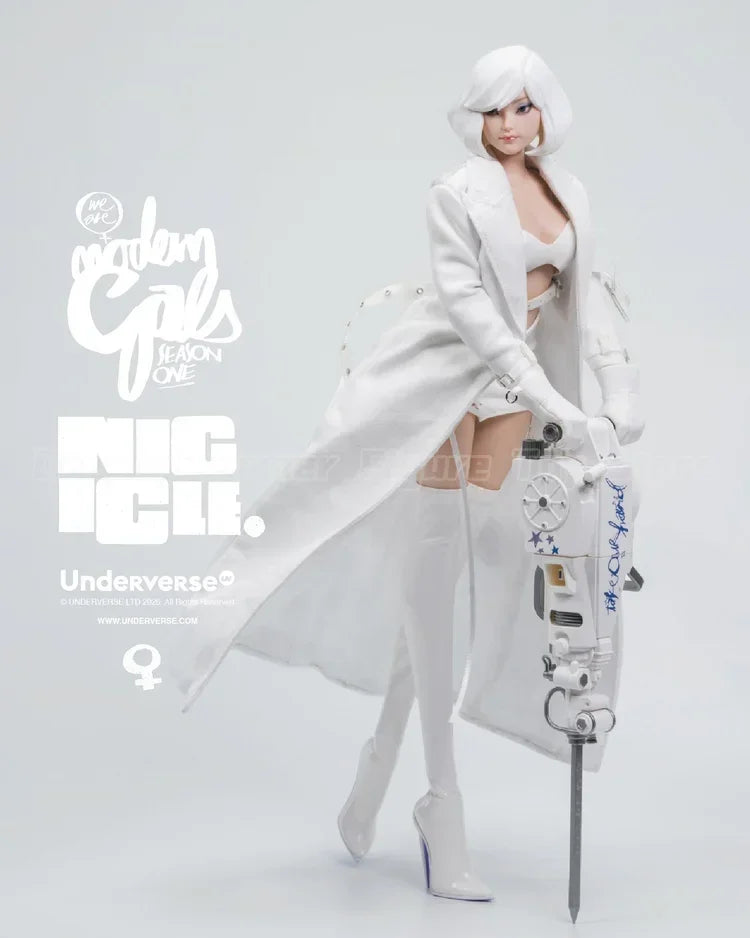【In Stock】Underverse MODERN GALS FANCY JANE NICICLE LIMITED EDITION 1/6 Action Figure