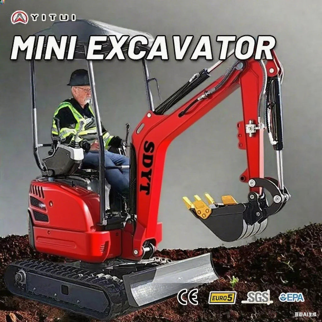 Hot-sell Crawler  2.0 Ton Mini Excavator Ce Epa Euro 5 Kubota Engine Customized Mini Excavator Quick Delivery