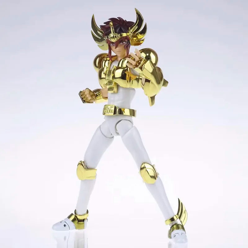 MMD Hyoga Figure Saint Seiya Myth Cloth EX Action Figuras Toys Manga Figurine Anime Peripheral Collection Model Gift for Kids