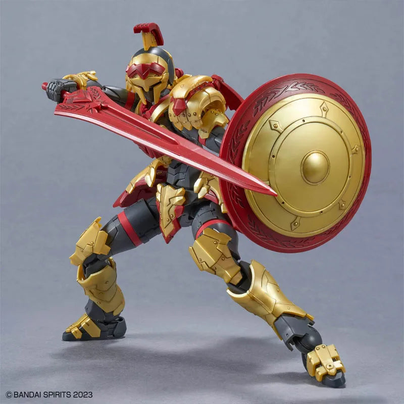 In Stock BANDAI Original Box 30MF LIBER SWORDMAN And LIBER GLADIATOR Action Figure Model Toy Gift for Kids Foam Box Packaging