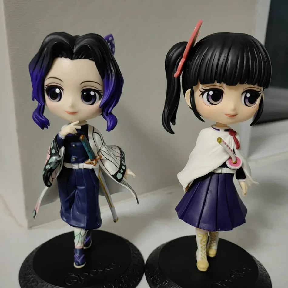 Anime Figure Demon Slayer Figures Kimetsu No Yaiba Doll Tanjiro Nezuko Zenitsu Figurine Inosuke Warrior Action Figure Model Gift