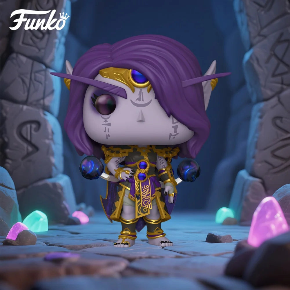 World of Warcraft Serie Xal'atath Thrall Actionfigur Funko Pop Anime Figur Puppe Limitierte Auflage Modell Original Spielzeug Geschenke