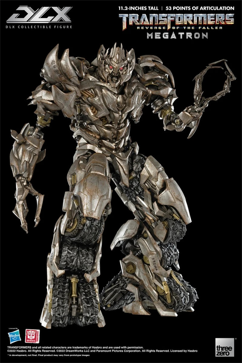 【In Stock】3A Threezero DLX Megatron Revenge Of The Fallen Action Model Transformers Robot Toys Collectible
