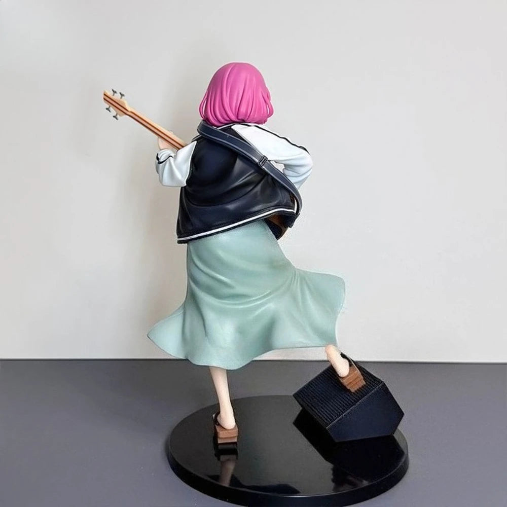 8.27in/21cm Anime Bocchi The Rock Figure Sick Hack Action Figures PVC Statue Model Collection Toys Gifts