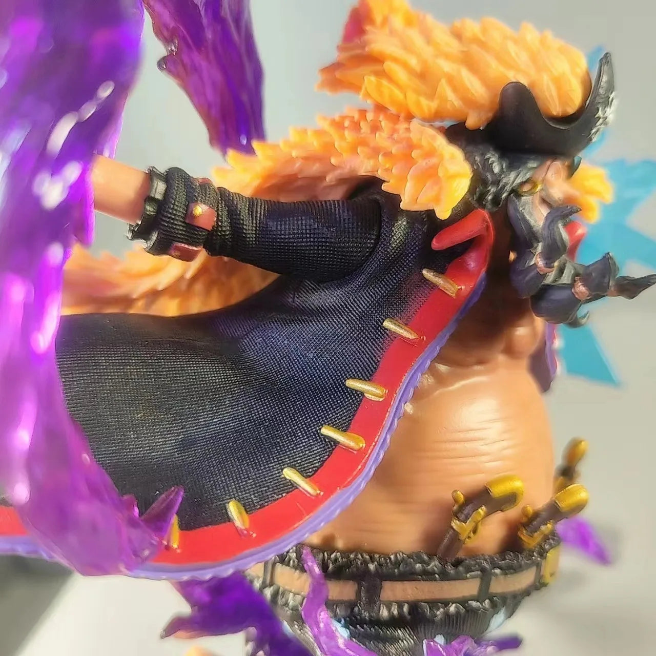 22cm One Piece Anime Figure Blackbeard Action Figurine Black Beard Marshall D Teach Gk Pvc Statue Model Collection Doll Toy Gift