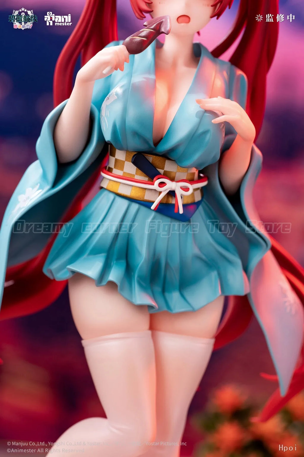 【In Stock】Original AniMester Azur Lane USS Honolulu Yukata Ver 1/7 Scale Figure Collection Model Toy
