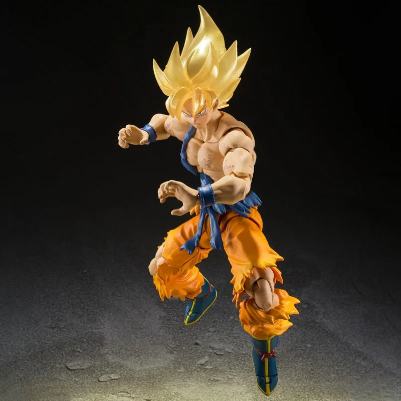 Low price In Stock BANDAI Original Box Figuarts DRAGON BALL SON GOKU EXCLUSLVE EDITION Action Figure Model Toy Gift for Kids
