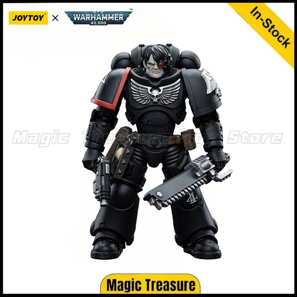 【In Stock】JOYTOY Warhammer 40K Raven Guard Intercessors Brother Nax Model Toys  1/18 Action Figure