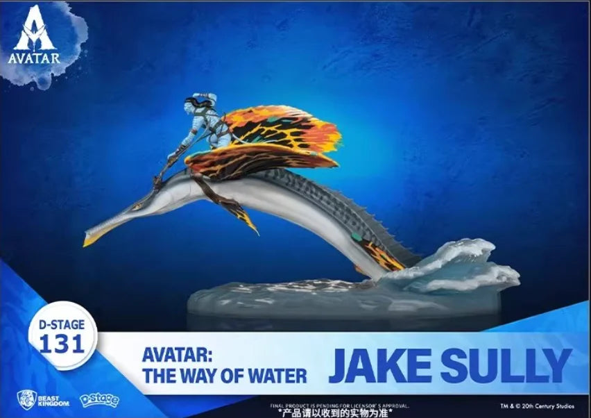 New In Stock Avatar The Way Of Water Jake Sully Action Figure Desk Decor Ornament Toy Customized Gifts