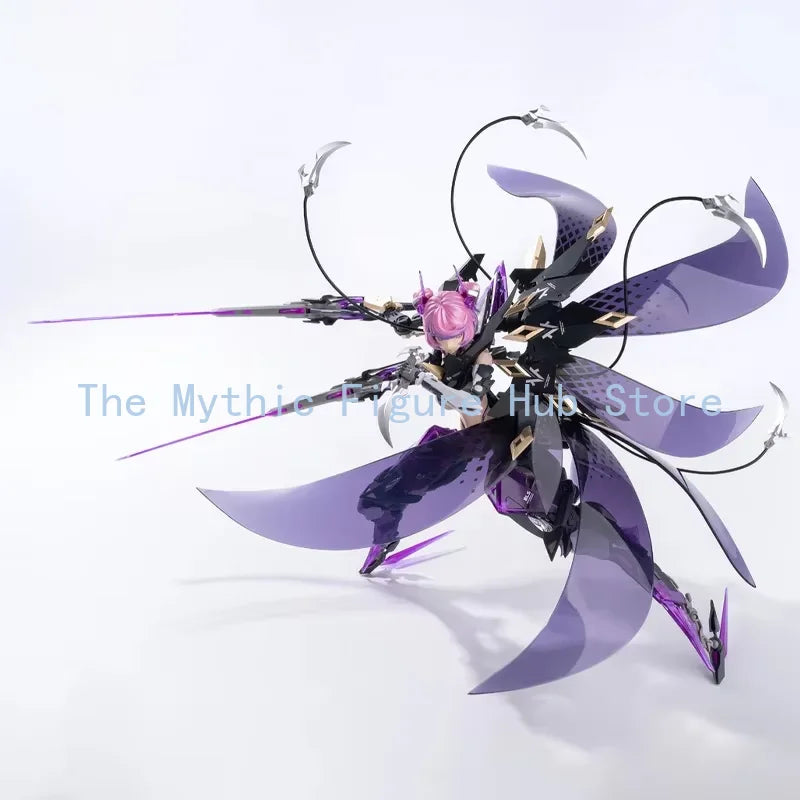In Stock SCALE ACTION GIRLS COLLECTION MODEL Original STARFLOWER BLACK IRIS Action Figure Model Gift for Kid Foam Box Packaging