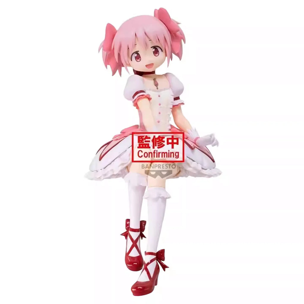 Original Banpresto Puella Magi Madoka Magica Anime Kaname Madoka & Miki Sayaka Anime Figure Action Figurine Model Figuarts
