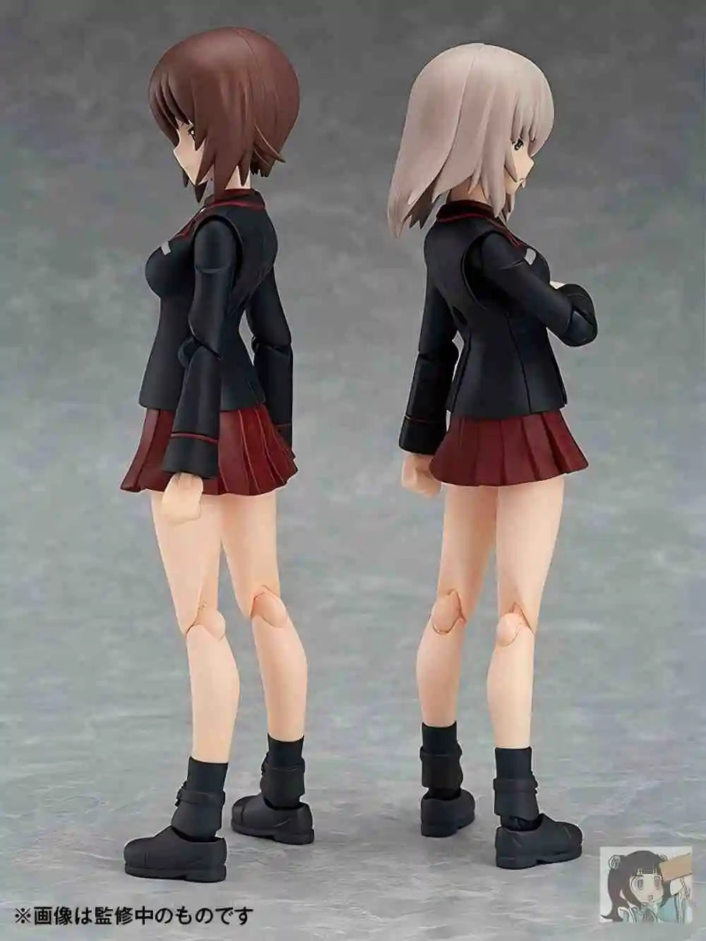Original Brand New ‌Max Factory Figma 332 Nishizumi Miho & Erika Itsumi Girls und Panzer Action Figure Model