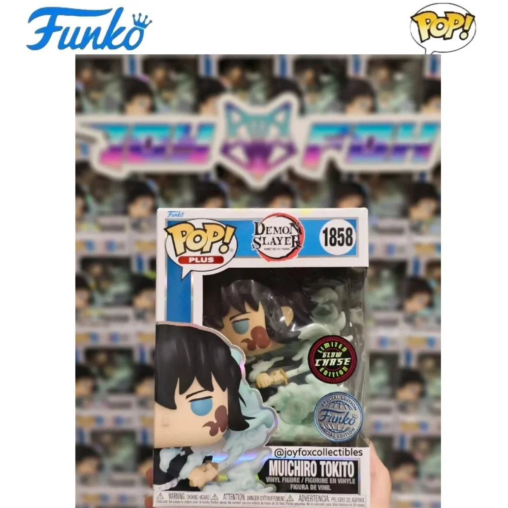 Funko Pop Muichiro Tokito Action Figure Anime Demon Slayer Series Kochou Shinobu Model Limited Edition Collect Original Gifts