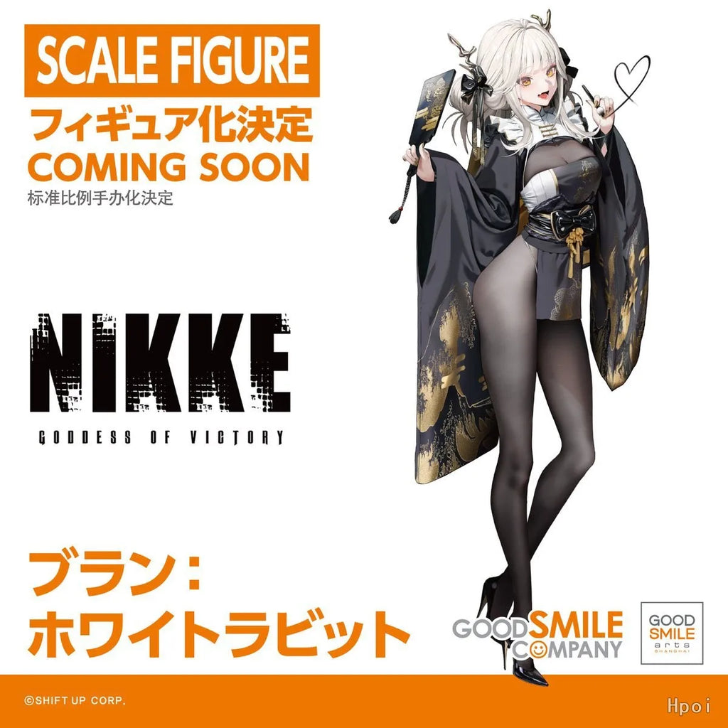 In stock GSC Goddess of Victory New Hope Noah Black Rabbit Blanche: White Rabbit  Figures Anime Model Genuine Boxed Toys Gift