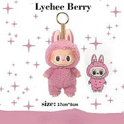 Original Popmart Labubu V1 V2 V3 The Monsters Macaron Have A Seat Big Into Energy Series Blind Box Vinyl Plush Doll Pendant